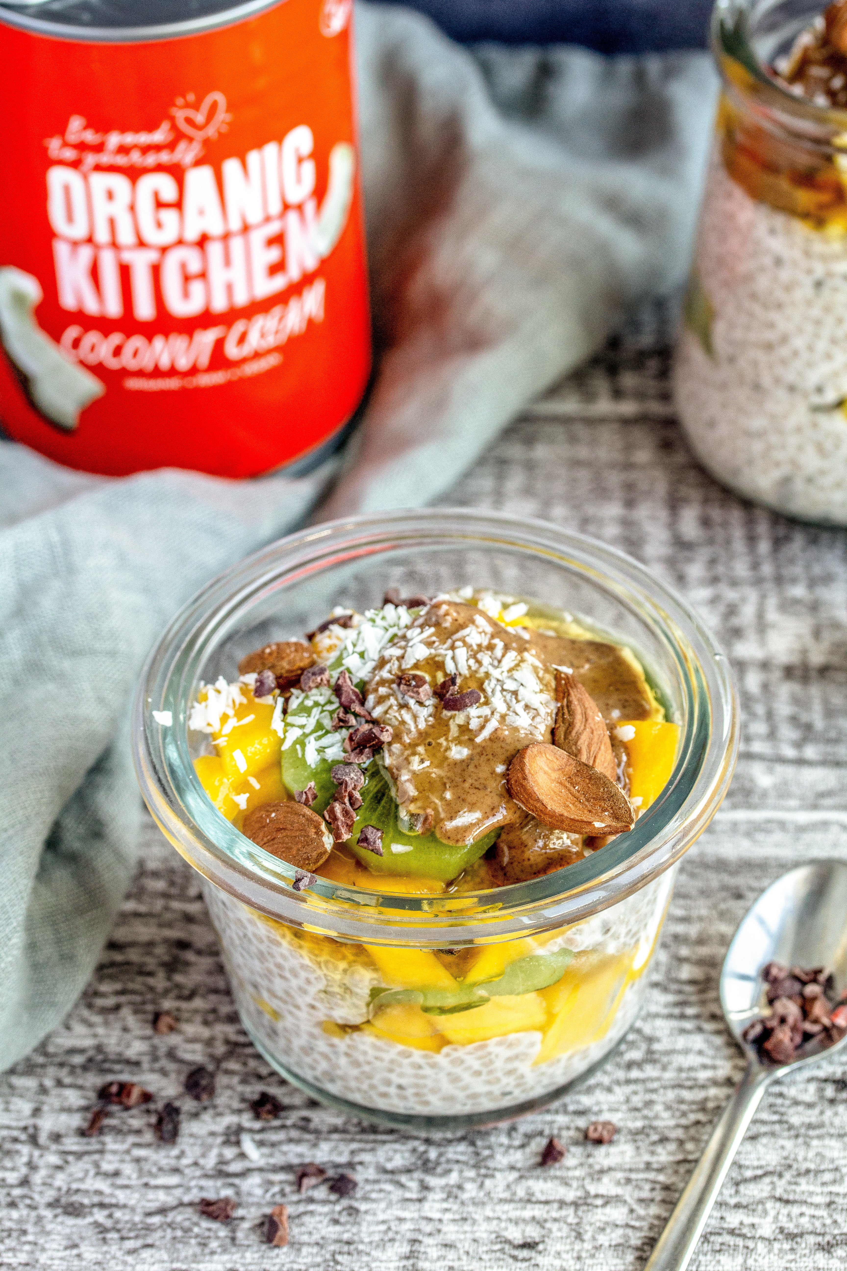 Tropical Coconut Chia Pudding