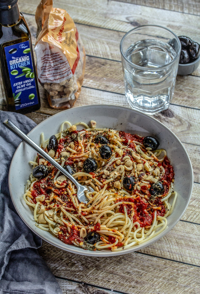 Pasta Puttanesca – OrganicKitchenUK