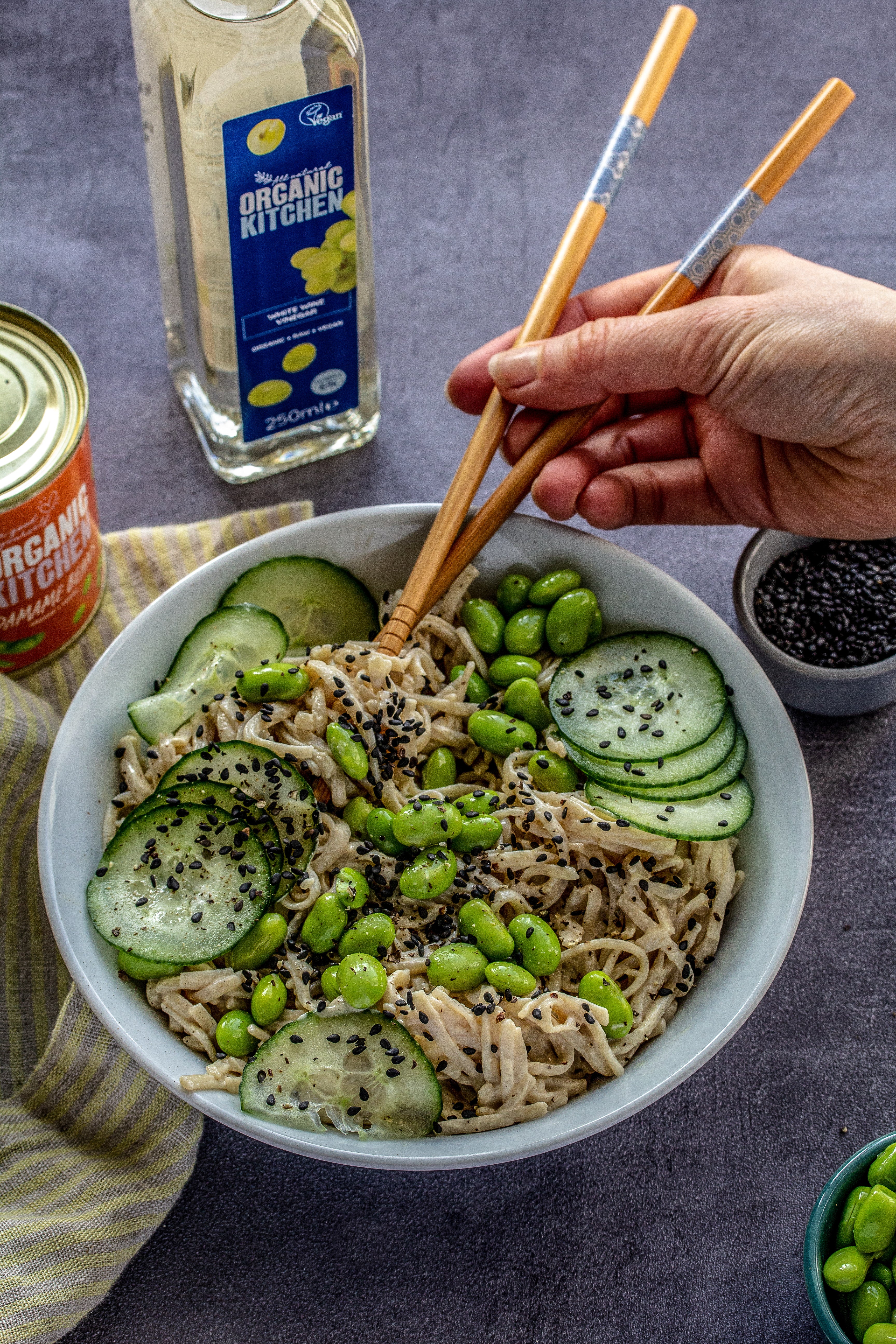 Tahini Soba Noodles