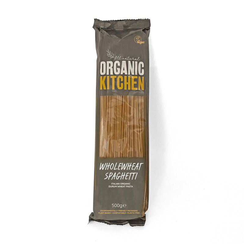 Organic<br> Italian Wholewheat Spaghetti 500g