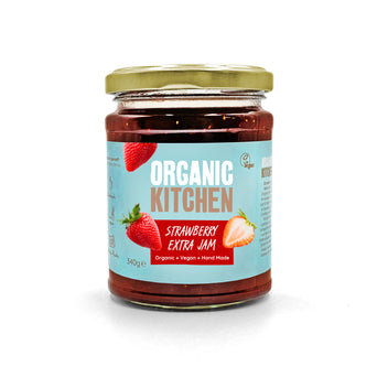 Organic Strawberry Extra Jam 340g