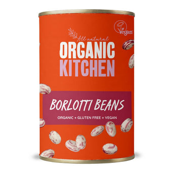 Organic Borlotti Beans 400 g