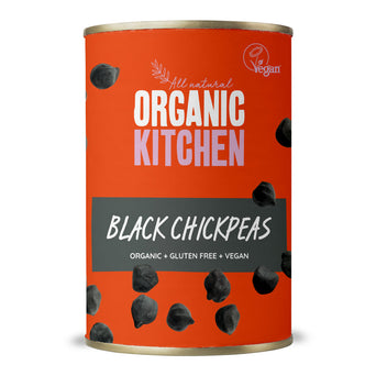 Organic<br> Black Chickpeas 400g