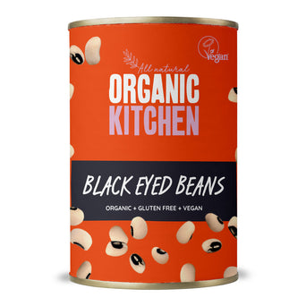 Organic<br> Black Eyed Beans 400g