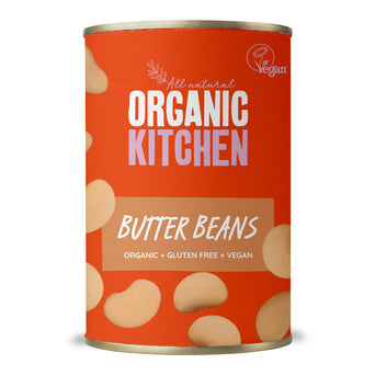Organic<br> Butter Beans 400g