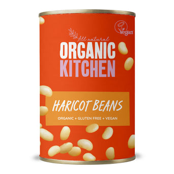 Organic<br> Haricot Beans 400g