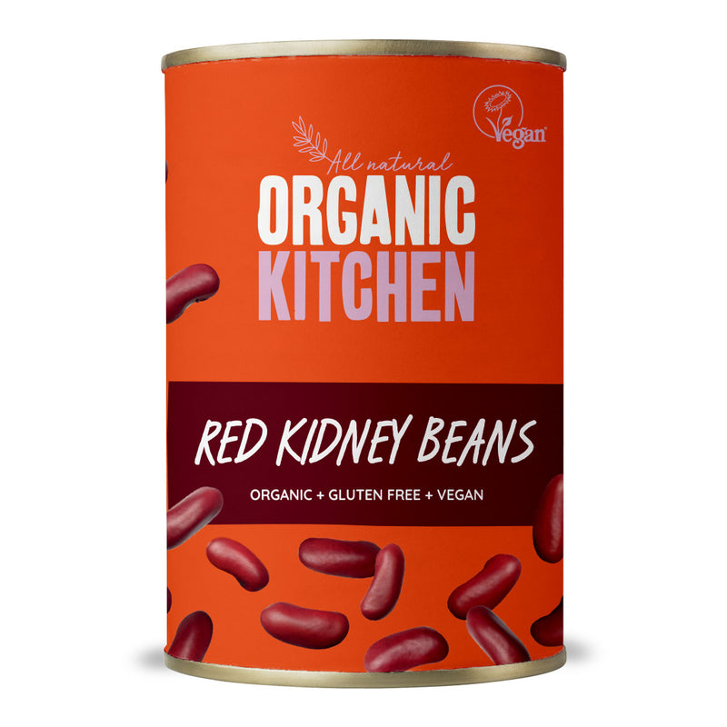 Organic<br> Red Kidney Beans 400g